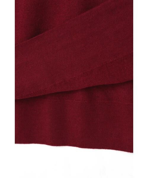 ＊＊N.Natural Beauty Basic / エヌ ナチュラルビューティーベーシック ワンピース | スリットニットワンピース | 詳細25