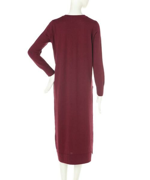 ＊＊N.Natural Beauty Basic / エヌ ナチュラルビューティーベーシック ワンピース | スリットニットワンピース | 詳細18