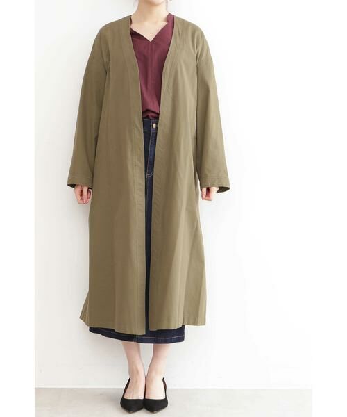 ＊＊N.Natural Beauty Basic / エヌ ナチュラルビューティーベーシック アウター | ◆着流しガウン | 詳細5