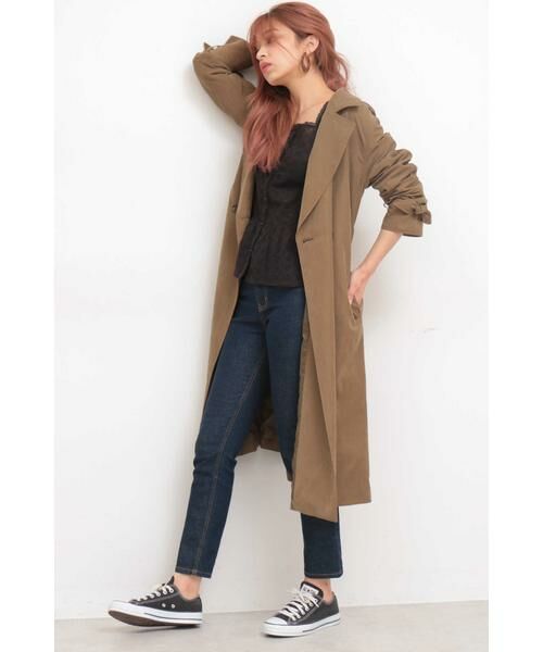 ＊＊N.Natural Beauty Basic / エヌ ナチュラルビューティーベーシック アウター | ピーチナイロンコート | 詳細2