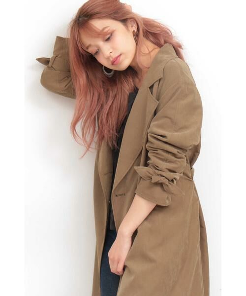 ＊＊N.Natural Beauty Basic / エヌ ナチュラルビューティーベーシック アウター | ピーチナイロンコート | 詳細4