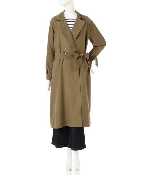 ＊＊N.Natural Beauty Basic / エヌ ナチュラルビューティーベーシック アウター | ピーチナイロンコート | 詳細6