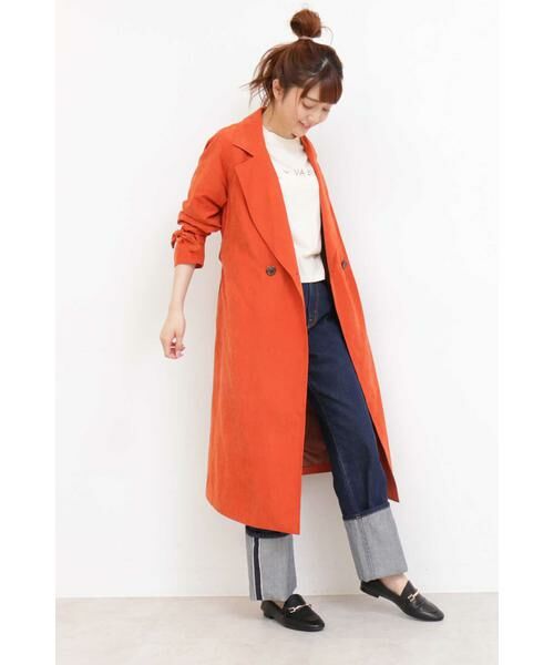 ＊＊N.Natural Beauty Basic / エヌ ナチュラルビューティーベーシック アウター | ピーチナイロンコート | 詳細11