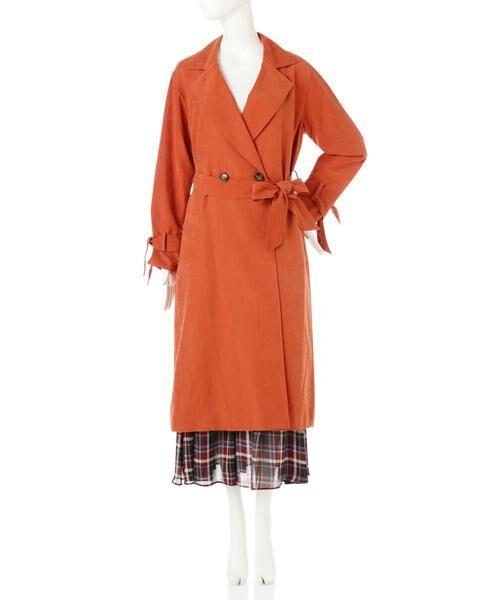 ＊＊N.Natural Beauty Basic / エヌ ナチュラルビューティーベーシック アウター | ピーチナイロンコート | 詳細14