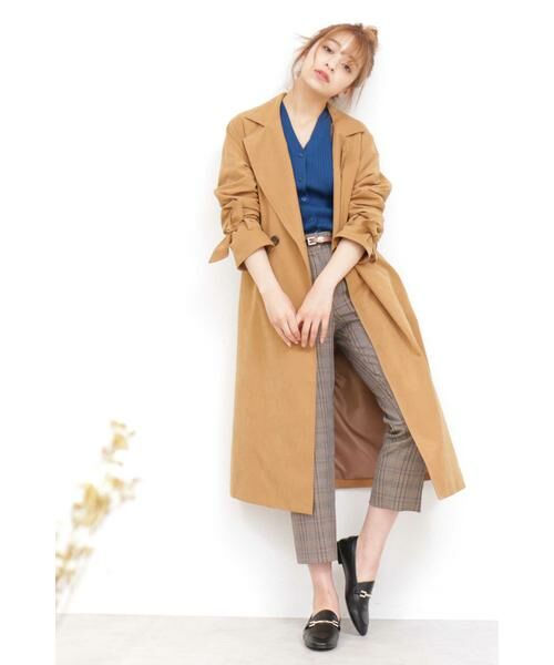 ＊＊N.Natural Beauty Basic / エヌ ナチュラルビューティーベーシック アウター | ピーチナイロンコート | 詳細27