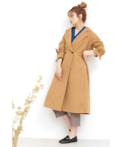 ＊＊N.Natural Beauty Basic / エヌ ナチュラルビューティーベーシック アウター | ピーチナイロンコート | 詳細28