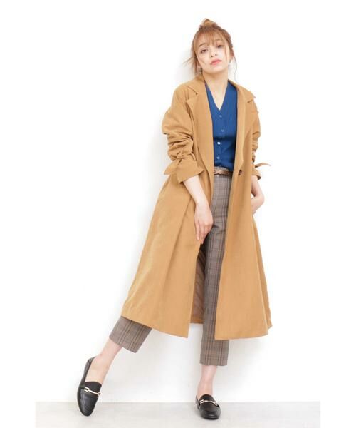 ＊＊N.Natural Beauty Basic / エヌ ナチュラルビューティーベーシック アウター | ピーチナイロンコート | 詳細30