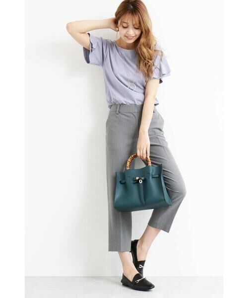 ＊＊N.Natural Beauty Basic / エヌ ナチュラルビューティーベーシック カットソー | デザインスリーブTシャツ | 詳細2