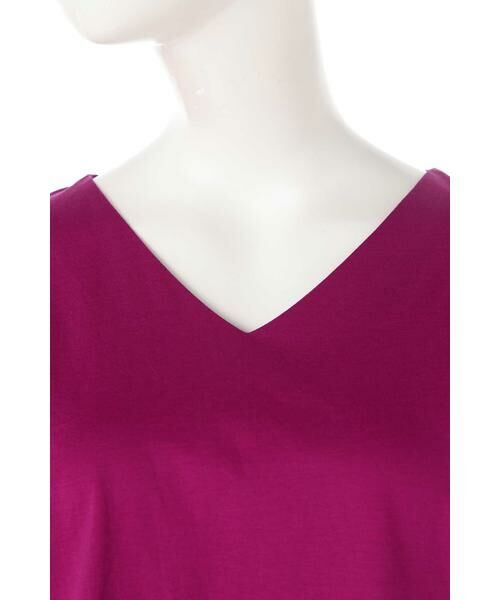 ＊＊N.Natural Beauty Basic / エヌ ナチュラルビューティーベーシック カットソー | シルケットコットンフレアスリーブカットソー | 詳細4