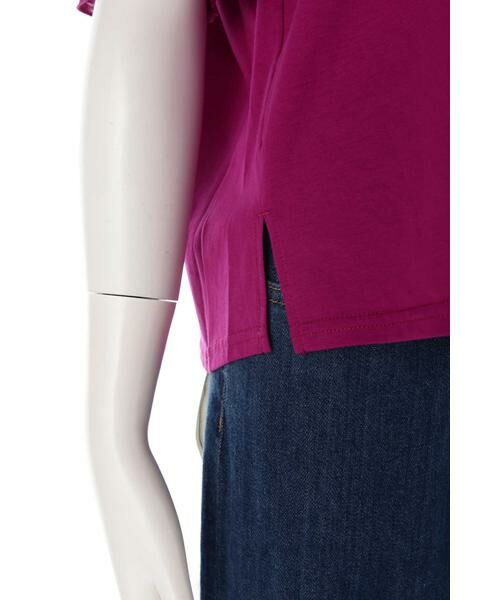 ＊＊N.Natural Beauty Basic / エヌ ナチュラルビューティーベーシック カットソー | シルケットコットンフレアスリーブカットソー | 詳細6