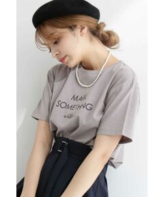 シルケットロゴTシャツ