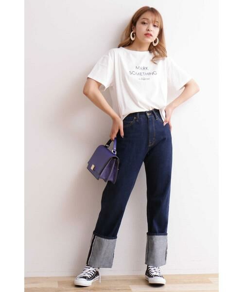 ＊＊N.Natural Beauty Basic / エヌ ナチュラルビューティーベーシック カットソー | シルケットロゴTシャツ | 詳細2