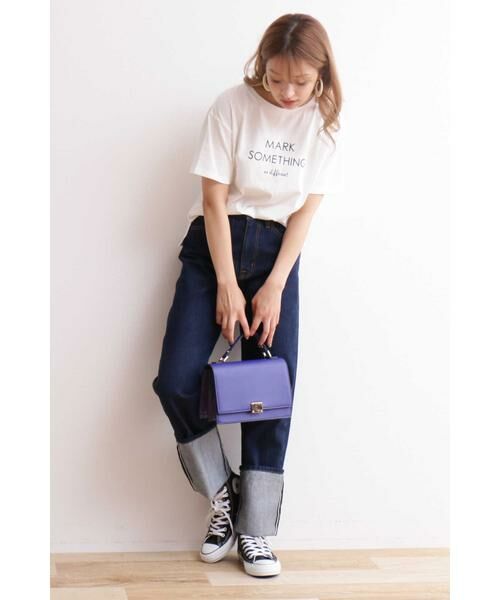 ＊＊N.Natural Beauty Basic / エヌ ナチュラルビューティーベーシック カットソー | シルケットロゴTシャツ | 詳細3