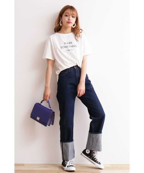 ＊＊N.Natural Beauty Basic / エヌ ナチュラルビューティーベーシック カットソー | シルケットロゴTシャツ | 詳細4