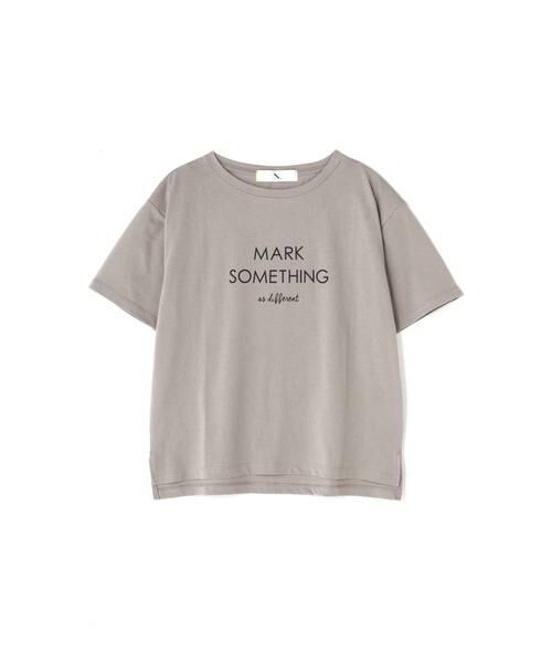＊＊N.Natural Beauty Basic / エヌ ナチュラルビューティーベーシック カットソー | シルケットロゴTシャツ | 詳細7