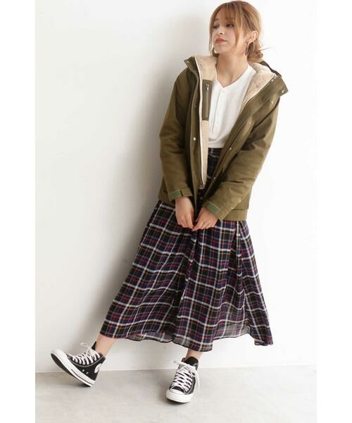 ＊＊N.Natural Beauty Basic / エヌ ナチュラルビューティーベーシック カットソー | ワッフルヘンリーネックカットソー | 詳細2