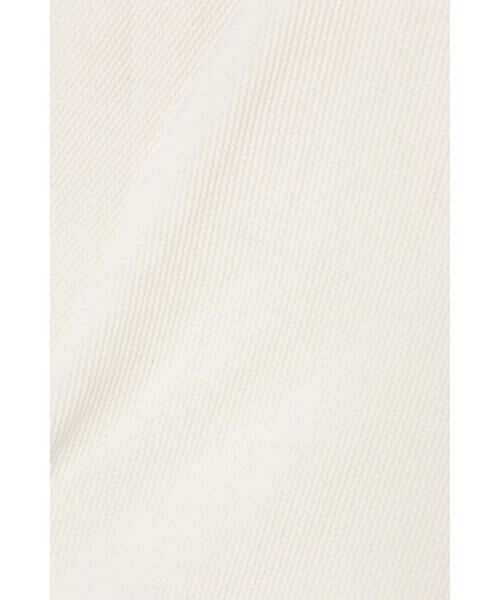 ＊＊N.Natural Beauty Basic / エヌ ナチュラルビューティーベーシック カットソー | ワッフルヘンリーネックカットソー | 詳細4