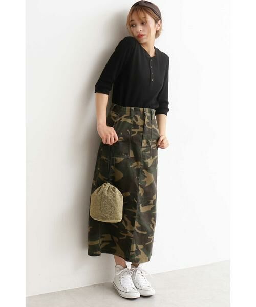 ＊＊N.Natural Beauty Basic / エヌ ナチュラルビューティーベーシック カットソー | ワッフルヘンリーネックカットソー | 詳細6