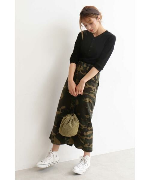 ＊＊N.Natural Beauty Basic / エヌ ナチュラルビューティーベーシック カットソー | ワッフルヘンリーネックカットソー | 詳細8