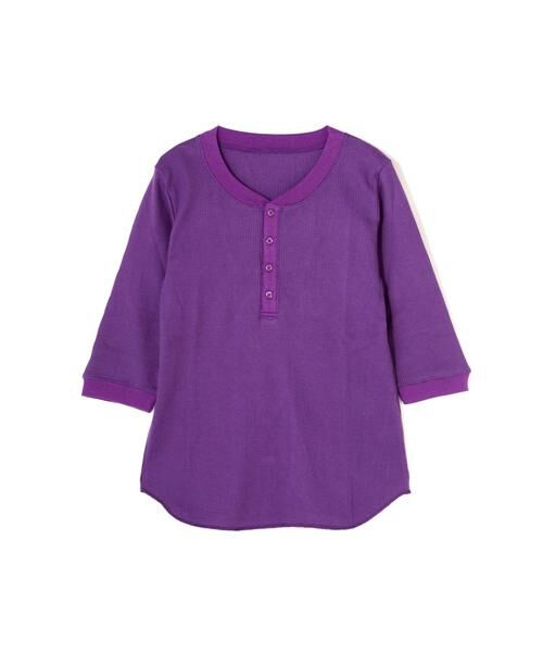 ＊＊N.Natural Beauty Basic / エヌ ナチュラルビューティーベーシック カットソー | ワッフルヘンリーネックカットソー | 詳細11