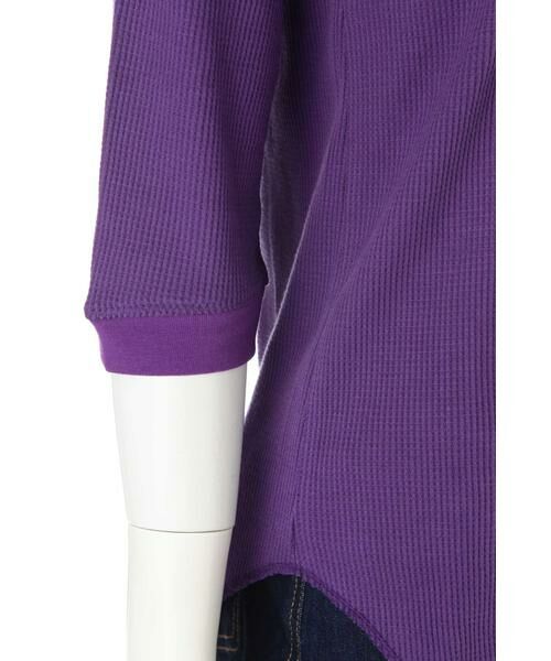 ＊＊N.Natural Beauty Basic / エヌ ナチュラルビューティーベーシック カットソー | ワッフルヘンリーネックカットソー | 詳細20