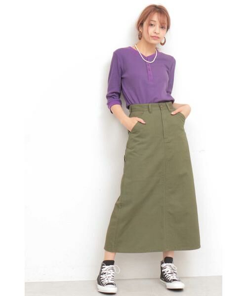 ＊＊N.Natural Beauty Basic / エヌ ナチュラルビューティーベーシック カットソー | ワッフルヘンリーネックカットソー | 詳細13