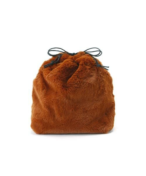 ＊＊N.Natural Beauty Basic / エヌ ナチュラルビューティーベーシック ショルダーバッグ | ファー巾着2Wayバンブーショルダーバッグ | 詳細1