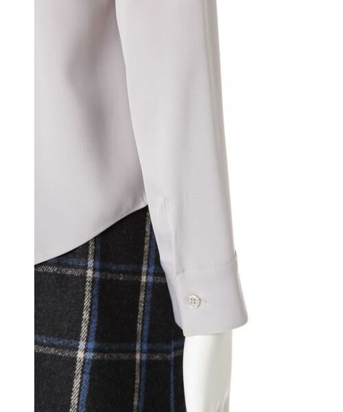 ＊＊N.Natural Beauty Basic / エヌ ナチュラルビューティーベーシック シャツ・ブラウス | タックドレープVネックブラウス | 詳細20