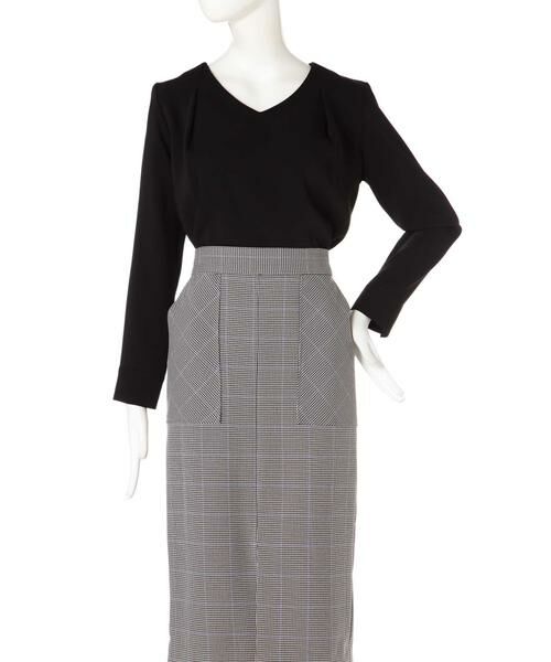 ＊＊N.Natural Beauty Basic / エヌ ナチュラルビューティーベーシック シャツ・ブラウス | タックドレープVネックブラウス | 詳細26