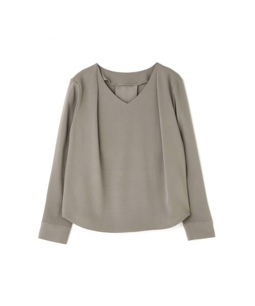 ＊＊N.Natural Beauty Basic / エヌ ナチュラルビューティーベーシック シャツ・ブラウス | タックドレープVネックブラウス | 詳細28