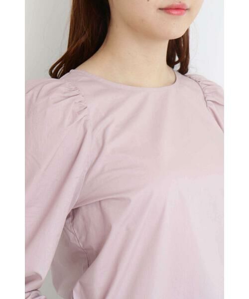 ＊＊N.Natural Beauty Basic / エヌ ナチュラルビューティーベーシック シャツ・ブラウス | パワーショルダーブラウス | 詳細8