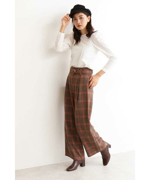 ＊＊N.Natural Beauty Basic / エヌ ナチュラルビューティーベーシック シャツ・ブラウス | パワーショルダーブラウス | 詳細12