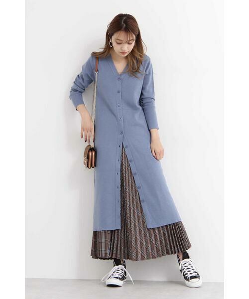 ＊＊N.Natural Beauty Basic / エヌ ナチュラルビューティーベーシック ワンピース | 2Wayミモレレングスニットワンピース | 詳細3