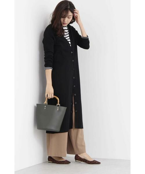 ＊＊N.Natural Beauty Basic / エヌ ナチュラルビューティーベーシック ワンピース | 2Wayミモレレングスニットワンピース | 詳細8