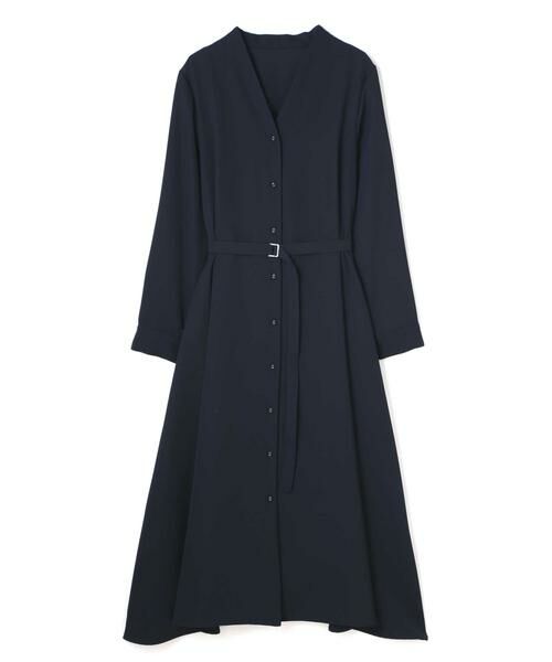 ＊＊N.Natural Beauty Basic / エヌ ナチュラルビューティーベーシック ワンピース | Aラインミモレタイトベルトワンピース | 詳細1