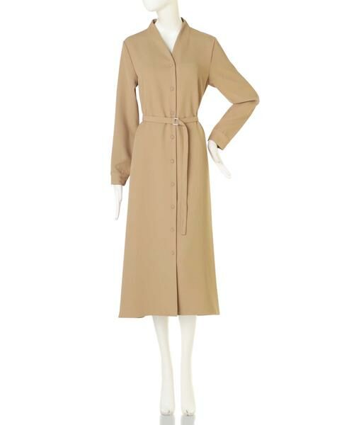 ＊＊N.Natural Beauty Basic / エヌ ナチュラルビューティーベーシック ワンピース | Aラインミモレタイトベルトワンピース | 詳細27