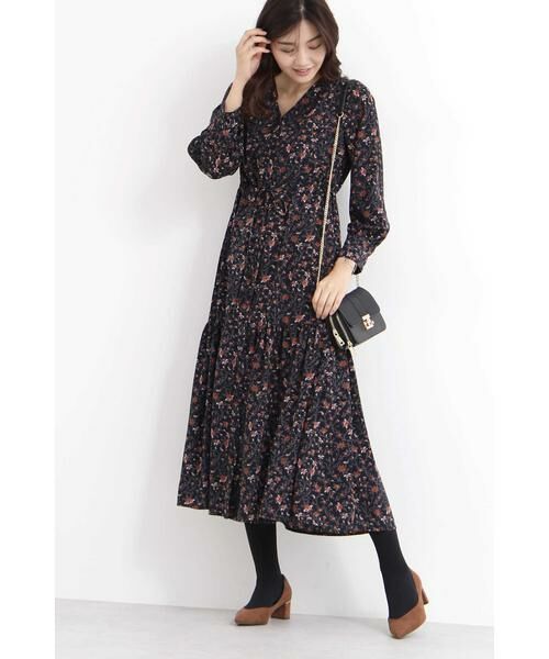 小花プリントマキシワンピース ワンピース N Natural Beauty Basic エヌ ナチュラルビューティーベーシック ファッション通販 タカシマヤファッションスクエア