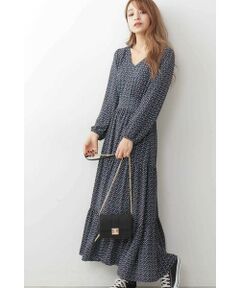 プチフルールマキシワンピース