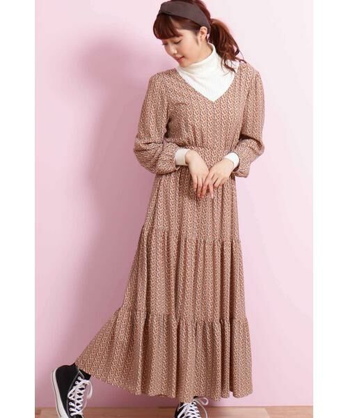 ＊＊N.Natural Beauty Basic / エヌ ナチュラルビューティーベーシック ワンピース | プチフルールマキシワンピース | 詳細2