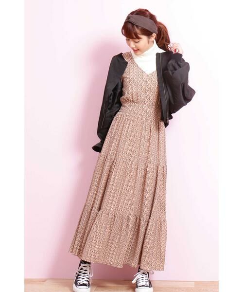 ＊＊N.Natural Beauty Basic / エヌ ナチュラルビューティーベーシック ワンピース | プチフルールマキシワンピース | 詳細3