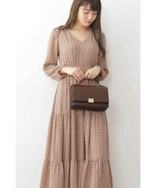 ＊＊N.Natural Beauty Basic / エヌ ナチュラルビューティーベーシック ワンピース | プチフルールマキシワンピース | 詳細4