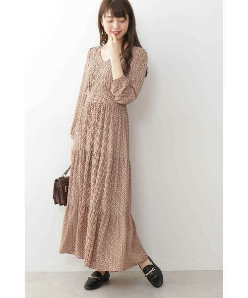 ＊＊N.Natural Beauty Basic / エヌ ナチュラルビューティーベーシック ワンピース | プチフルールマキシワンピース | 詳細6