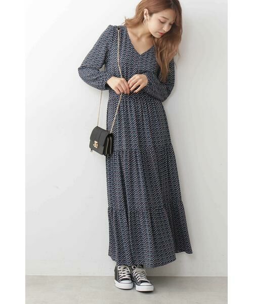 ＊＊N.Natural Beauty Basic / エヌ ナチュラルビューティーベーシック ワンピース | プチフルールマキシワンピース | 詳細10