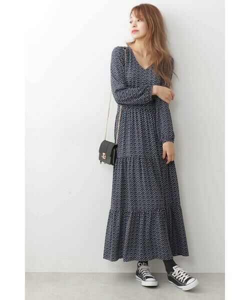 ＊＊N.Natural Beauty Basic / エヌ ナチュラルビューティーベーシック ワンピース | プチフルールマキシワンピース | 詳細11