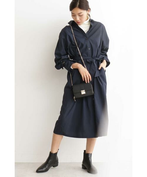 ＊＊N.Natural Beauty Basic / エヌ ナチュラルビューティーベーシック ワンピース | ギャザースリーブシャツワンピース | 詳細2