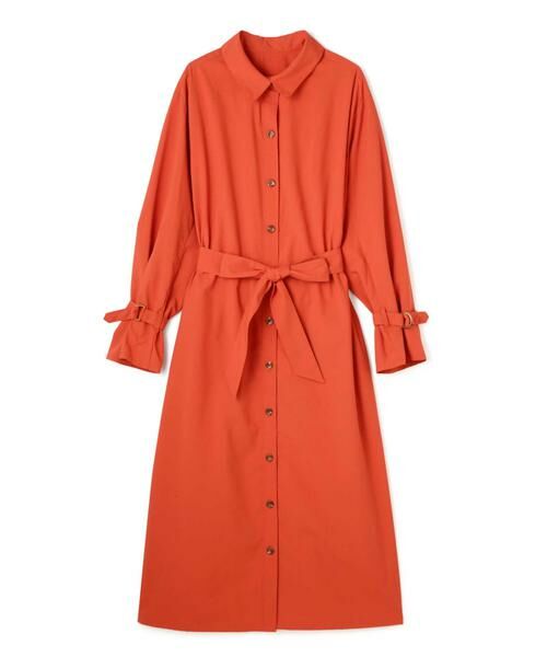 ＊＊N.Natural Beauty Basic / エヌ ナチュラルビューティーベーシック ワンピース | ギャザースリーブシャツワンピース | 詳細7