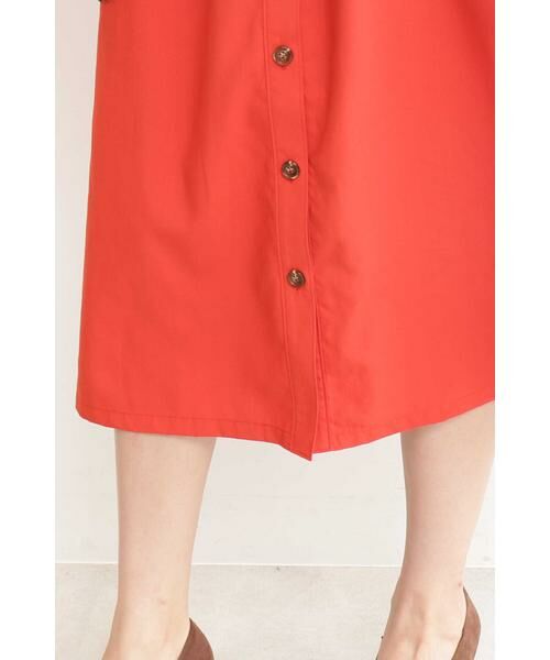 ＊＊N.Natural Beauty Basic / エヌ ナチュラルビューティーベーシック ワンピース | ギャザースリーブシャツワンピース | 詳細25