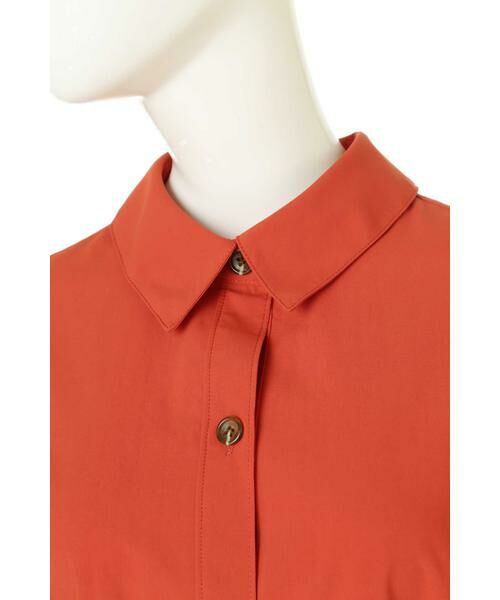 ＊＊N.Natural Beauty Basic / エヌ ナチュラルビューティーベーシック ワンピース | ギャザースリーブシャツワンピース | 詳細14