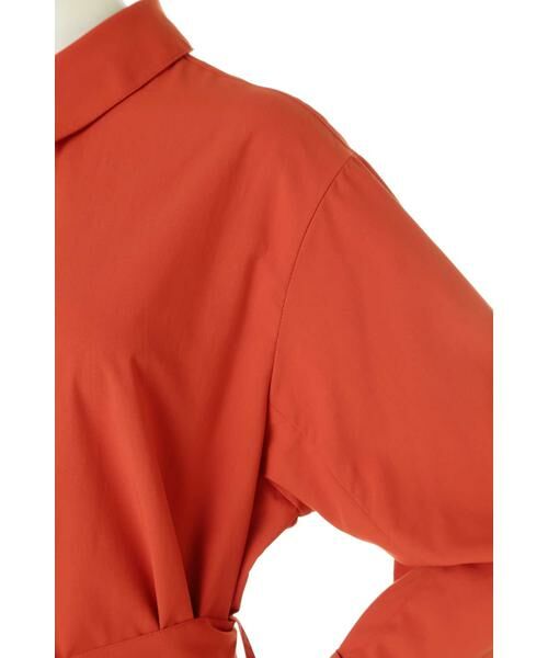 ＊＊N.Natural Beauty Basic / エヌ ナチュラルビューティーベーシック ワンピース | ギャザースリーブシャツワンピース | 詳細15