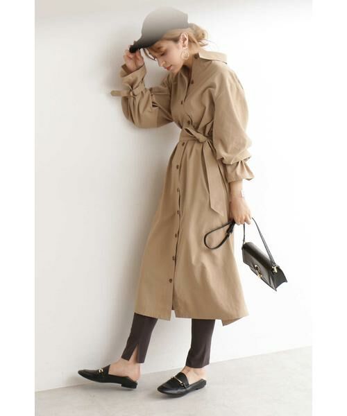 ＊＊N.Natural Beauty Basic / エヌ ナチュラルビューティーベーシック ワンピース | ギャザースリーブシャツワンピース | 詳細28